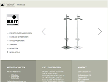Tablet Screenshot of esit.ch